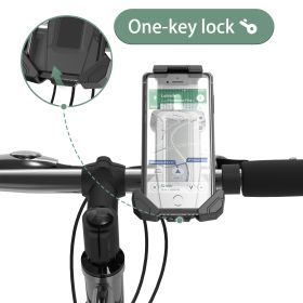 Bicycle Clip-on Cell Phone Holder