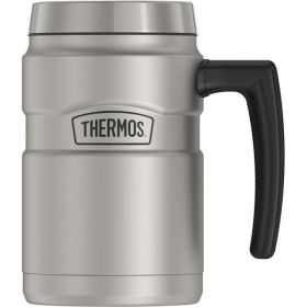 Thermos 16 Oz Matte Stainless Steel Mug