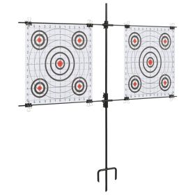 Steel Target Paper Stand with Shooting Papers