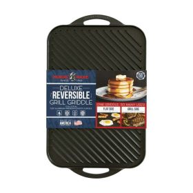 Deluxe Cast Aluminum Reversible Grill Griddle