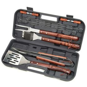 13 Piece Wooden Handle Tool Set