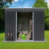 Acrylic Total Metal 6ftx8ft outdoor storage shed