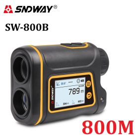 Telescope Laser Range Finder Digital Distance Meter Hunting Monocular Golf Rangefinder LCD Display Roulette Tape Measure (Ships From: China)